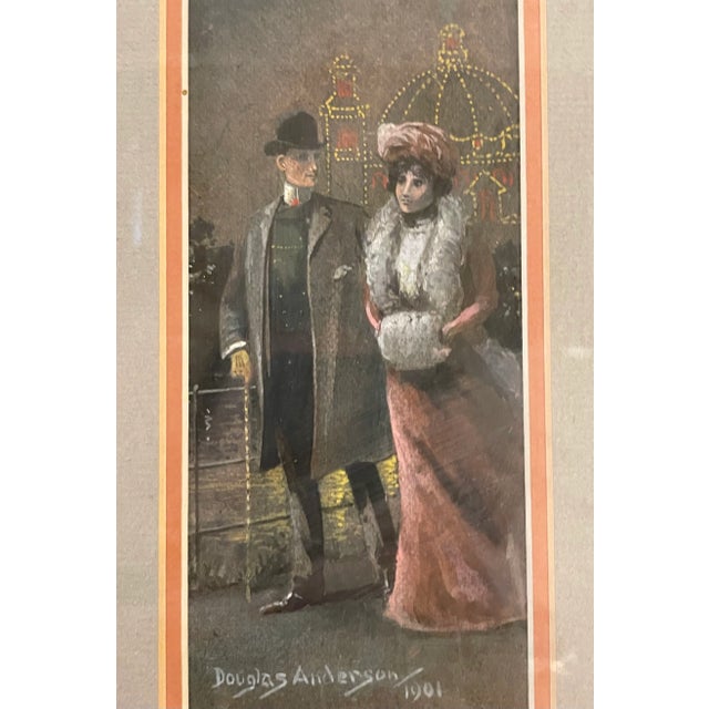 Set of Three Edwardian Watercolors by Douglas Anderson For Sale - Image 4 of 11