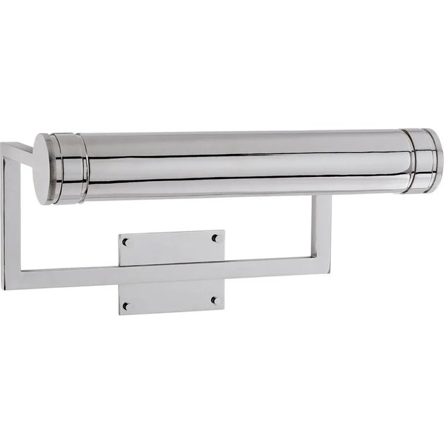 Cosmopolitan 18" Picture Light in Polished Nickel Designer: Thomas O'Brien Height: 9.75" Extension: 11.25" Backplate: 4" x...