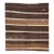 Brown Vintage Goat Hair Kilim Rug For Sale