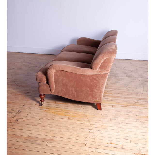Wood Ralph Lauren "Somerville" English Arm Traditional Sofa For Sale - Image 7 of 8