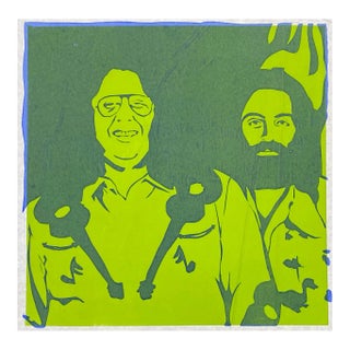 1980s Richard Snyder Figural Serigraph For Sale