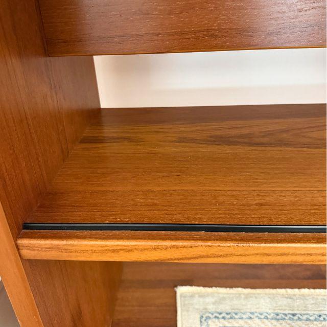 Late 1970s Danish Gangsø Møbler, Attributed Teak Console Table, Made in Denmark For Sale - Image 11 of 17