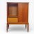 Wood Mid-Century Modern Danish Teak Bar Cabinet on Castors, 1970s For Sale - Image 7 of 11