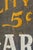 Textile Early 20th Century Tobacco Girl Cloth Advertising Banner For Sale - Image 7 of 10
