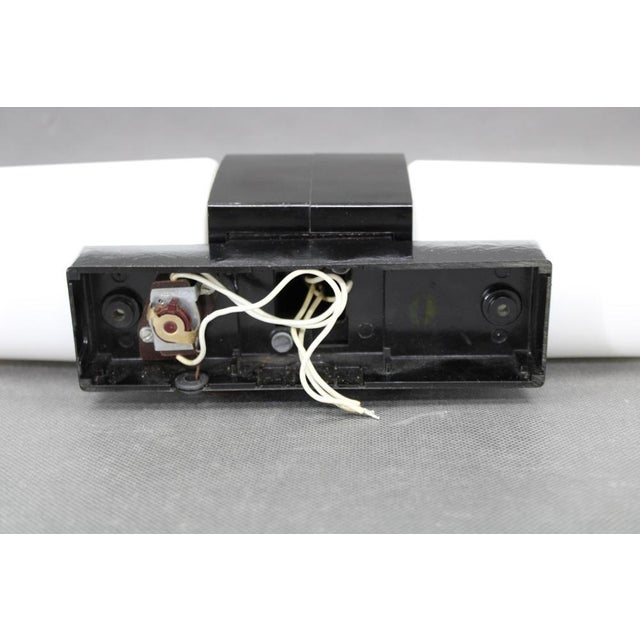 Plastic Mid-Century Modern Wall Light in Bakelite and Glass, 1960s For Sale - Image 7 of 12