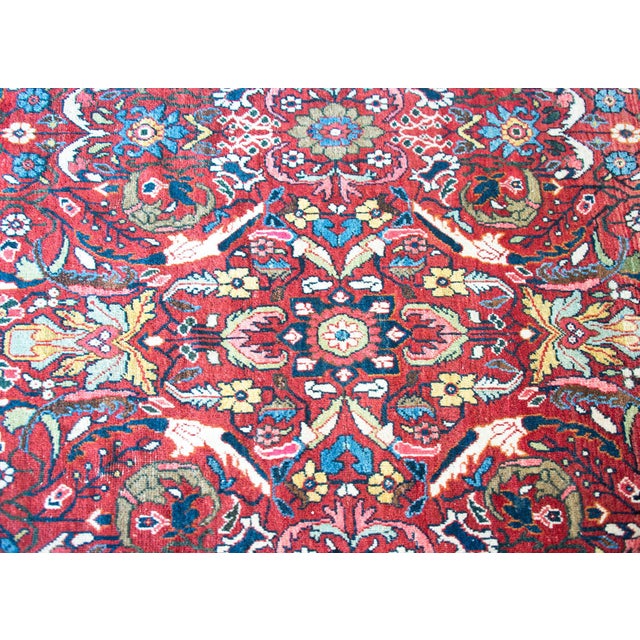 Early 20th Century Persian Mahal Rug For Sale - Image 12 of 16
