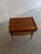 A beautiful mid-century teak nightstand from the 1960s, attributed to the Swedish manufacturer AB Carlstrom. The table has...