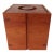 Circa 1970'-79 Danish Mid-Century Kalmer Lidded Teak Ice Bucket For Sale