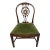 Chair Hepplewhite Round Back Mahogany Rare For Sale