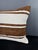 Turkish Hemp Pillow Cushion Natural Beige Brown Pillow Cushion Cover 16" x 24" For Sale - Image 4 of 4