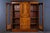 Brown English Display Bookcase, 1900s For Sale - Image 8 of 16