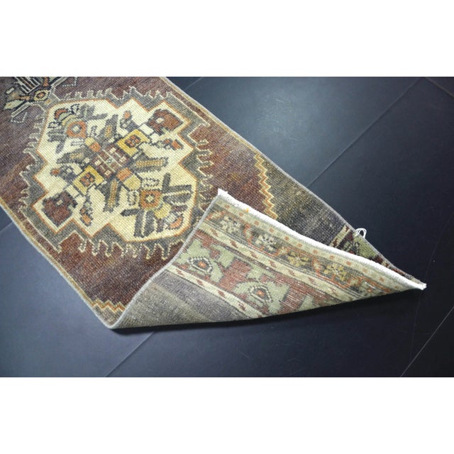 Small Wool Rug, 1960 For Sale - Image 4 of 6