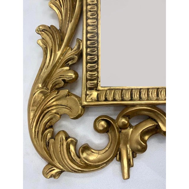 Stunning English gilt pier mirror in the Chinese Chippendale manner. Good size at nearly five feet tall - 145 cm. Love the...