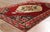 Red Vintage Turkish Oushak Rug, 04'09 X 06'02 For Sale - Image 8 of 10