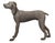 Authentic Goldsmith Inc. Nyc "Aldo" Fiberglass Weimaraner Dog Mannequin Sculpture For Sale