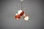 Czechoslovak Space Age Orange and Opaline Glass Chandelier from Napako, 1970s For Sale - Image 13 of 17