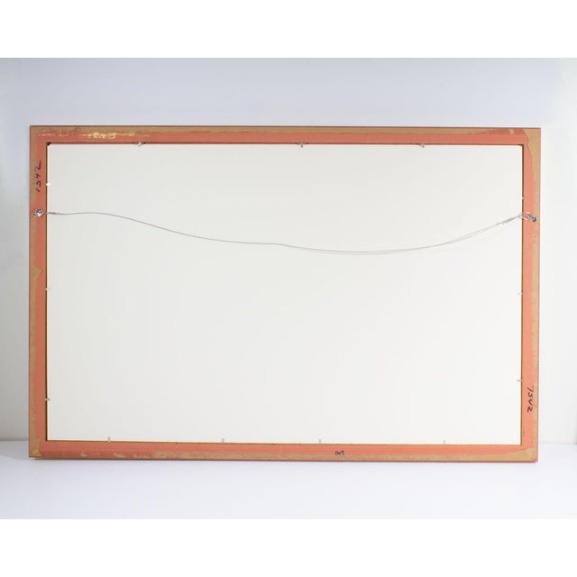 1963 Abstract Painting on Paper Signed by Walter Stomps For Sale - Image 9 of 9