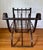 1950s Scrolled Iron Cerule Bench For Sale - Image 4 of 9