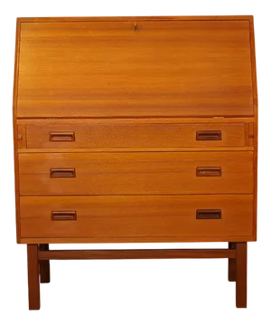Vintage Secretaire in Teak, 1960s