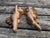 Mid-Century Modern Chalkware Nude Cherub Sculptural Wall Hangings For Sale - Image 3 of 12