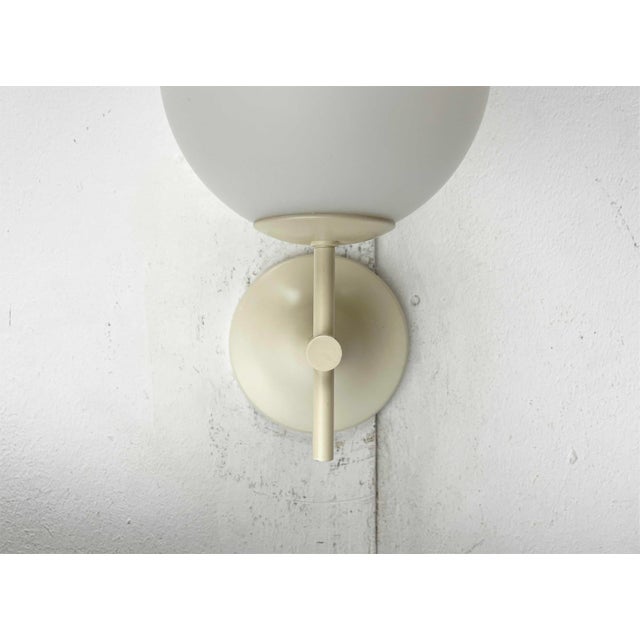 Mid-Century Modern Mid-Century Modern Space Age Swiss Sconce in Glass and Metal by E.R. Nele for Temde, 1960s For Sale - Image 3 of 13