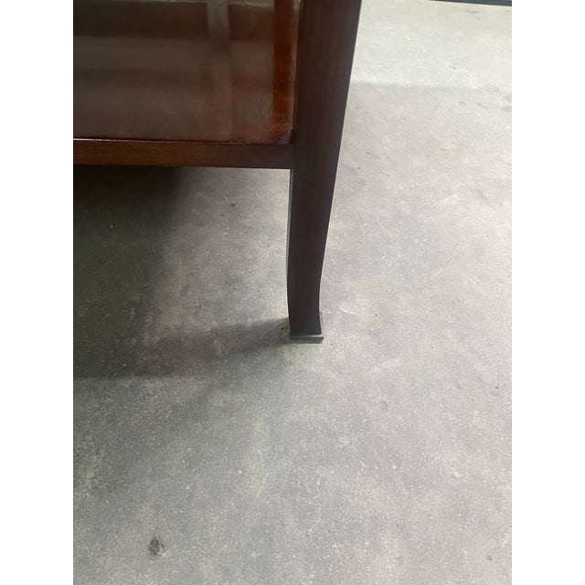 Baker Furniture Bill Sofield Two-Tiered Accent Table For Sale In Raleigh - Image 6 of 12