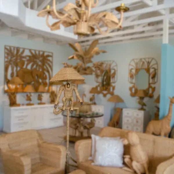 Mario Lopez Torres Mario Lopez Torres Monkey Floor Lamp For Sale - Image 4 of 12