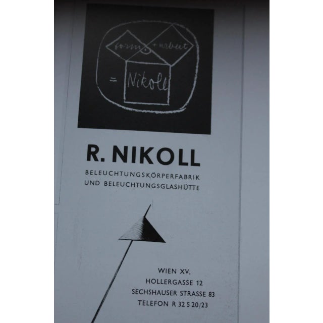 Mid-Century Modern Aal Wall and Table Lamp by Nikoll, 1950s For Sale - Image 3 of 12