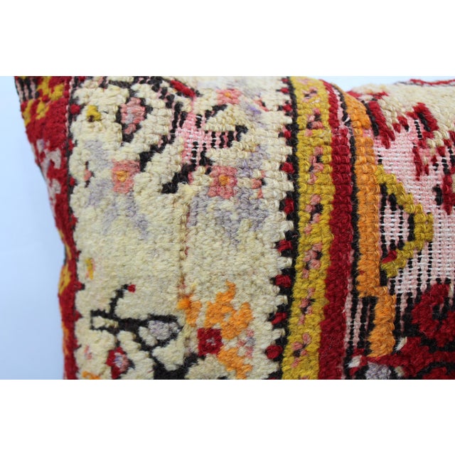Mid-Century Modern Turkish Kilim Decorative Pillow Cover - 16"x16" For Sale - Image 3 of 9