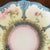 Prussia Plate and Bowl Set Hand Painted Vibrant Blue Border With Gold Accents For Sale - Image 4 of 16