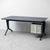 Metal and Blue Leather Arco Desk by BBPR for Olivetti, 1960s For Sale - Image 12 of 12