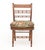 American Rush Seat Ladderback Side Chairs, 3 For Sale - Image 4 of 9