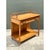 Vintage Wood Faux Bamboo Serving Cart For Sale - Image 4 of 14
