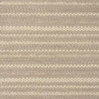 Sample - Schumacher Reyes Fabric in Natural For Sale