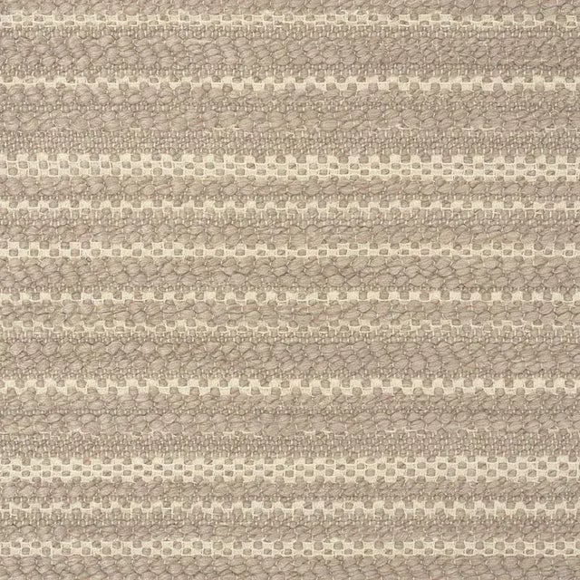 Sample - Schumacher Reyes Fabric in Natural For Sale