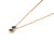 Gemstone 1.66ct Double Pear-Shaped Sapphire Diamond Pendant Necklace in 14k Yellow Gold For Sale - Image 7 of 15