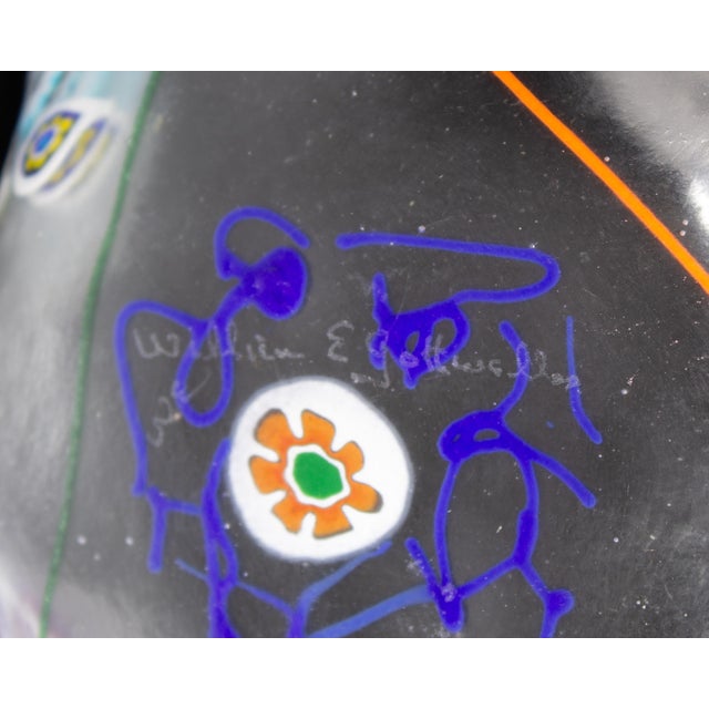 Transparent Art Glass Millefiori Dish by William Gottwalles For Sale - Image 8 of 8