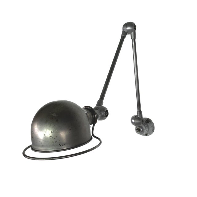 Vintage 2 Arm Wall Light by Jean-Louis Domecq for Jielde For Sale