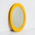 Space Age French Yellow Wall Mirror, 1970s For Sale - Image 13 of 13