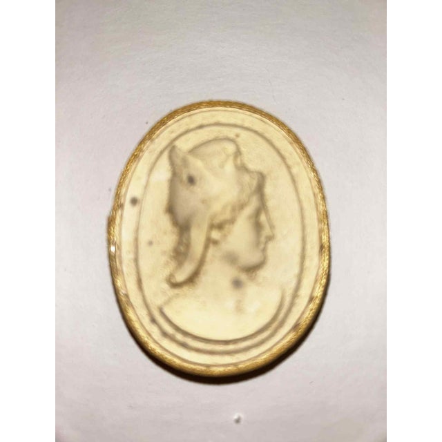 Unearth a direct connection to the classical world with this captivating Italian Plaster of Paris intaglio, presented...