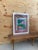 Richard Carter original painting in custom acrylic frame with provenance from the Weingarten Realty Investors Corporate...