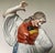 Pair of Herend Hand-Painted Hungarian Gentleman Dancer Porcelain Figurines For Sale - Image 9 of 17