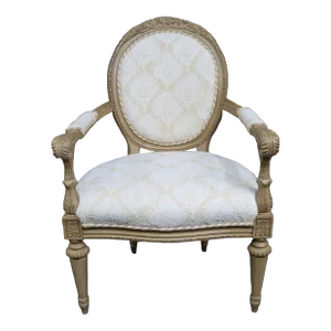 Hancock & Moore Louis XVI Style Upholstered Chair