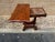 Antique Flame Mahogany Folding Top Empire Style Card Table Console Table. For Sale - Image 4 of 12