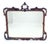 c1940s Pierced Carved Mahogany 56x50” Chippendale Style Wall Mirror MINT! For Sale - Image 10 of 11
