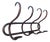 Vintage Wall Coat Rack in Bentwood, 1950s For Sale
