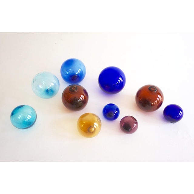 Collection of Glass Floats Set of 10 Chairish
