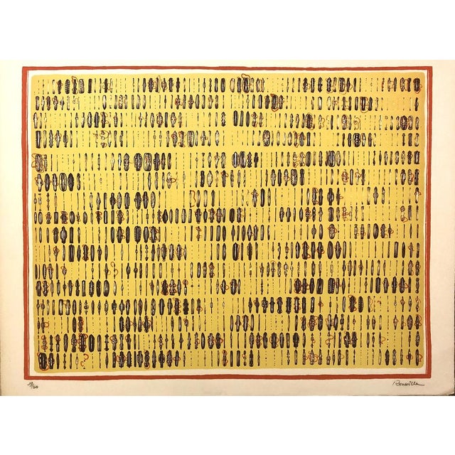 Guy Roussille, Composition, Lithograph For Sale - Image 6 of 6