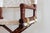Contemporary 1970s McGuire Director's X-Chair in Off-White Textured Cotton For Sale - Image 3 of 12