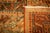 Celadon 1890s Green Grand Scale Botanical Motifs Knotted Wool Antique Oushak Turkish Rug For Sale - Image 8 of 9